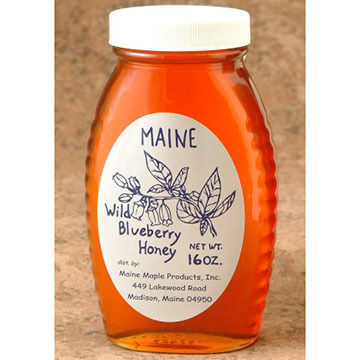 Maine Maple Products Wild Blueberry Honey, 16 oz.