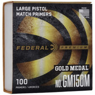 Federal Gold Medal Large Pistol Match Primer (100)
