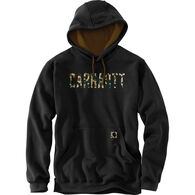 Carhartt Men's Loose Fit Midweight Camo Logo Graphic Sweatshirt
