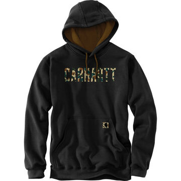 Carhartt Mens Loose Fit Midweight Camo Logo Graphic Sweatshirt