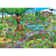 Cobble Hill Jigsaw Puzzle - Doodle Town: Par for the Course