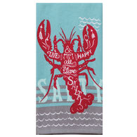 Kay Dee Designs Live Salty Lobster Dual Purpose Terry Towel
