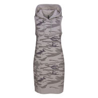 North River Women's Printed Camo Mini French Terry Dress