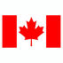 Sticker Cabana Canadian Flag Mini Sticker