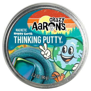Crazy Aarons Magnetic Storms Happy Earth Thinking Putty - 3.2 oz.