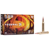 Federal Fusion 25-06 Remington 120 Grain Fusion Soft Point Rifle Ammo (20)