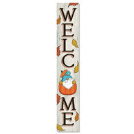 My Word! Welcome - Gnome in Pumpkin Porch Board