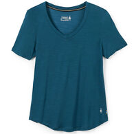 SmartWool Women's Merino Sport Ultralite V-Neck Short-Sleeve T-Shirt