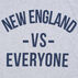 Boston Sports Apparel Mens Big & Tall New England VS Everyone Short-Sleeve T-Shirt