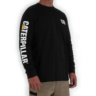 CAT Workwear Men's Trademark Banner Long-Sleeve T-Shirt