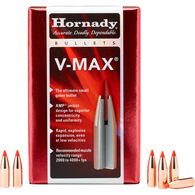 Hornady V-Max 17 Cal. 20 Grain .172" Flat Base Rifle Bullet (100)