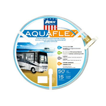 Apex Aquaflex Fresh Water RV & Marine Hose - 50 Ft.