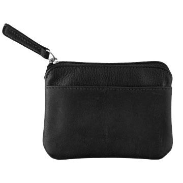 Osgoode Marley Cashmere Leather Zip-Top Wallet