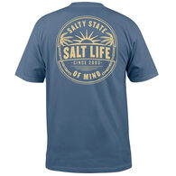Salt Life Men's Sunrise Palms Short-Sleeve T-Shirt