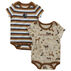 Carhartt Infant Boys Farm Short-Sleeve Bodysuit Onesie Set, 2-Piece
