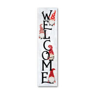 My Word! Welcome - Gnomes Stand-Out Tall Sign