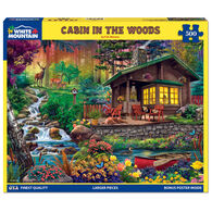 White Mountain Jigsaw Puzzle - Cabin In The Woods