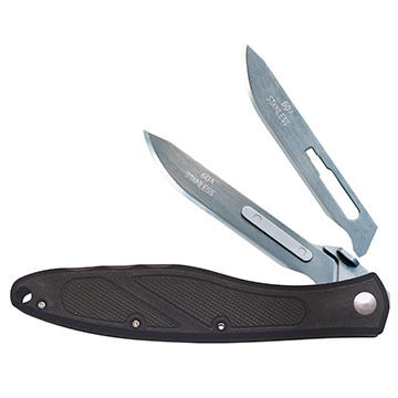 Havalon Piranta-Z Quik-Change Folding Knife w/ 12 Blades