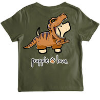Puppie Love Youth Dinosaur Pup Short-Sleeve Shirt