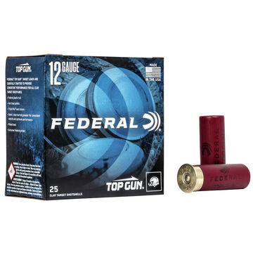 Federal Top Gun Target 12 GA 2-3/4 1-1/8 oz. #9 Shotshell Ammo (250)