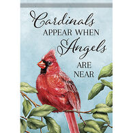Carson Home Accents Cardinals Appear Dura Soft Garden Flag