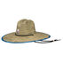 Huk Mens Straw Fish and Flags Hat