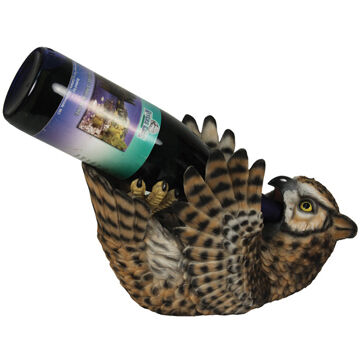 Rivers Edge Owl Wine Bottle Holder