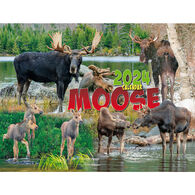 Maine Scene Moose 2024 Wall Calendar
