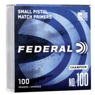 Federal Champion Small Pistol Match Primer (100)