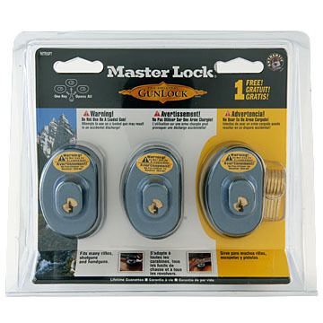 Master Lock No. 90 Trigger Gun Lock - 3 Pk.