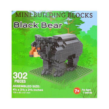 Impact Photographics Black Bear Mini Building Blocks