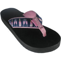 Tidewater Sandals Women's Rose All Day Flip Flop Sandal