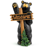 Big Sky Carvers Welcome Bear Bearfoots Grand Figurine