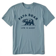 Life is Good Men's Papa Bear Outdoors Crusher Short-Sleeve T-Shirt