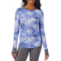 Cuddl Duds Women's Stretch Thermal Crew-Neck Long-Sleeve Baselayer Top