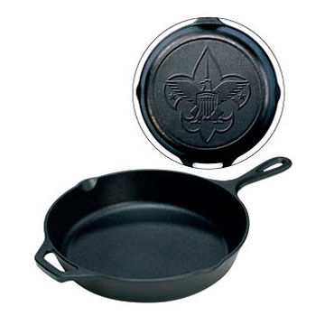 Lodge Boy Scouts of America Engraved Skillet