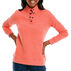 Southern Tide Womens Makenzie Quilted Long-Sleeve Pullover Top