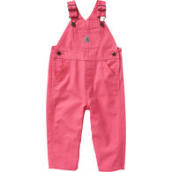Carhartt Toddler Girl's Loose Fit Canvas Bib Overall
