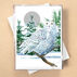 Allport Editions Snowy White Owl Boxed Holiday Cards