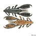 Reins Ring Claw Daddy 4 Soft Bait Lure  - 5 Pk.