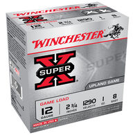Winchester Super-X 12 GA 2-3/4" 1 oz. #8 Shotshell Ammo (25)