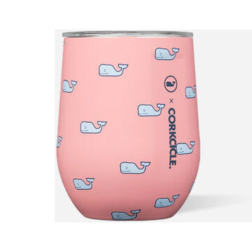Corkcicle Vineyard Vines 12 oz. Insulated Stemless Glass