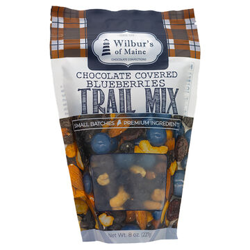 Wilburs of Maine Chocolate Covered Blueberry Trail Mix - Resealable Pouch