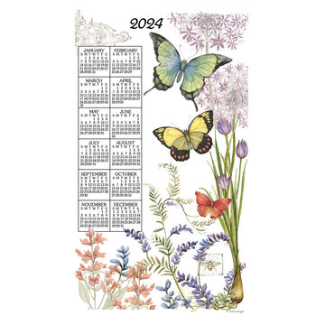 Kay Dee Designs 2024 Serendipity Calendar Towel