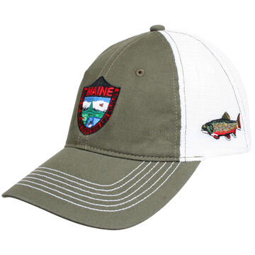 Maine Inland Fisheries and Wildlife Mens Trout Trucker Hat
