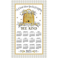Kay Dee Designs 2025 Bee Kind Calendar Towel