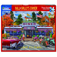 White Mountain Jigsaw Puzzle - Bill & Sally's Diner
