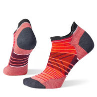 SmartWool Women's Run Zero Cushion Stripe Low Ankle Sock