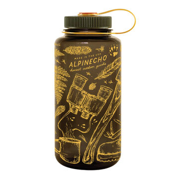Alpinecho Gone Camping 32 oz. Wide Mouth Water Bottle