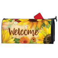 MailWraps Yellow Sunflower Magnetic Mailbox Cover